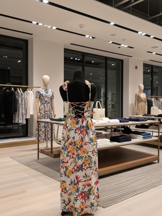 Lily Rose Dresses & Skirts - Lily Rose White Floral Lace-Up Back Maxi Dress